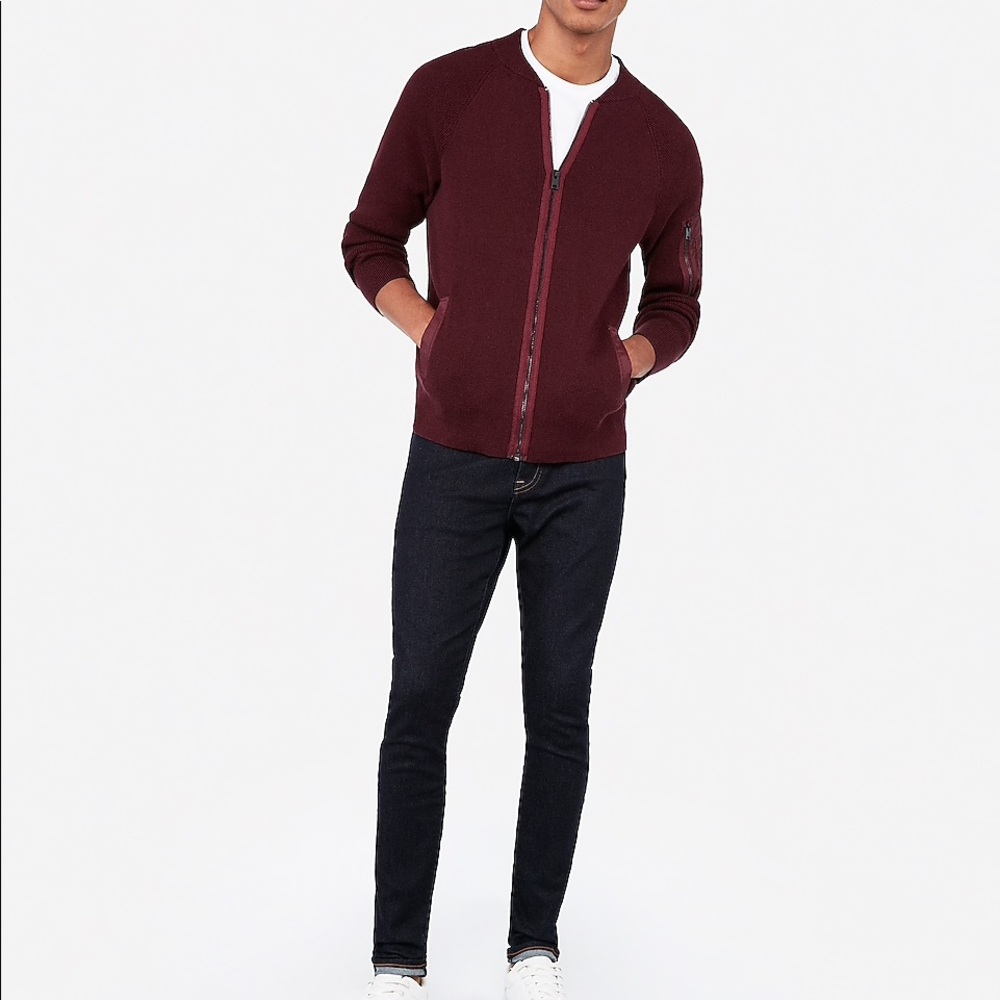 Brand New Bomber Sweater
